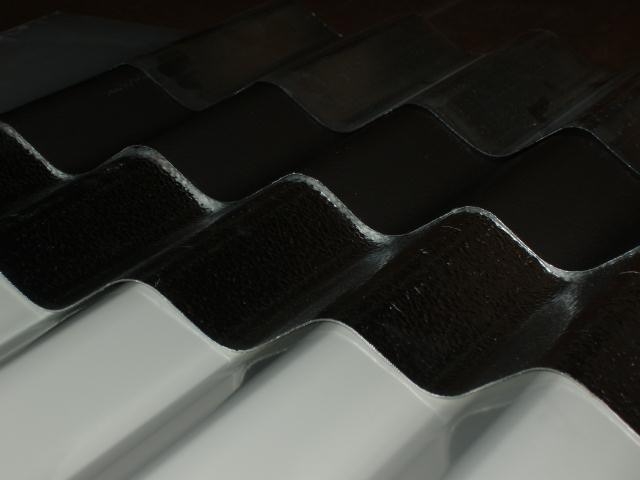4.2 - Corrugated Sheets Shown In Various Finishes          
